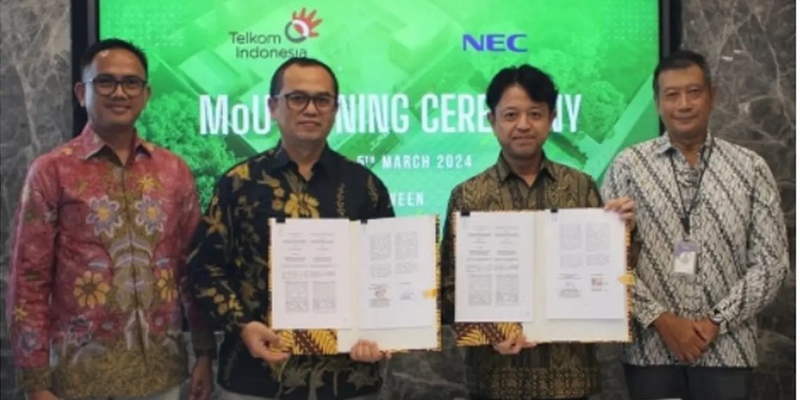 Telkom Gandeng NEC Wujudkan Smart City di IKN
