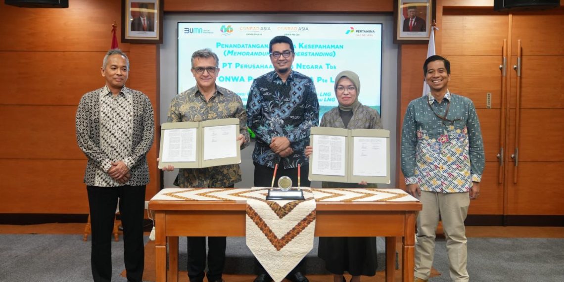 PGN dan Conrad Energy Jajaki Potensi Pasokan Gas Bumi Domestik dari Aceh