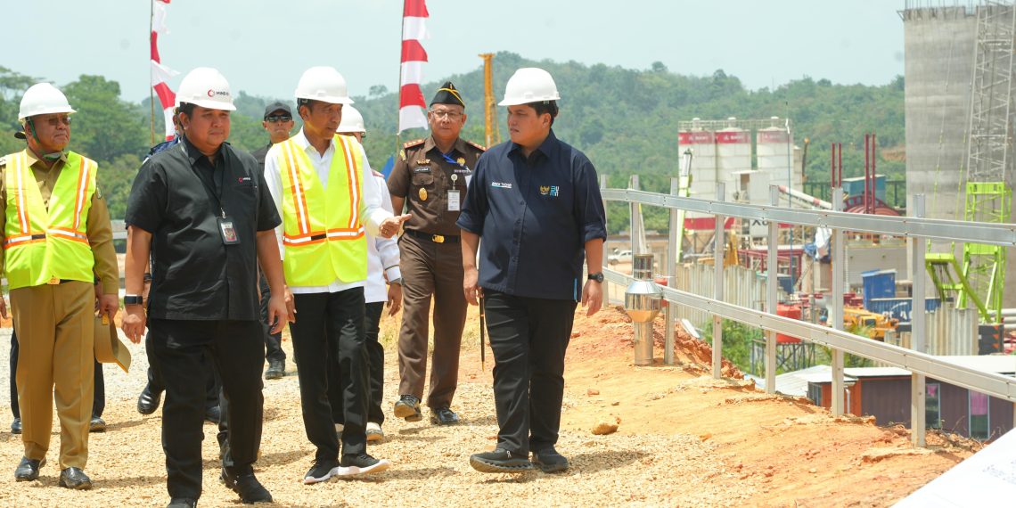 Presiden Site Visit ke Proyek Smelter Bauksit