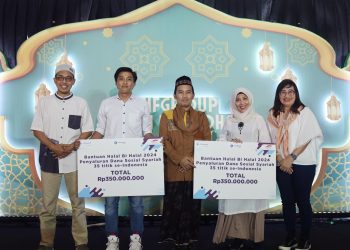 Semarak Halal bi Halal FIFGROUP, 35 Panti Asuhan Berbagi Kebahagiaan Bersama Ustadz Maulana