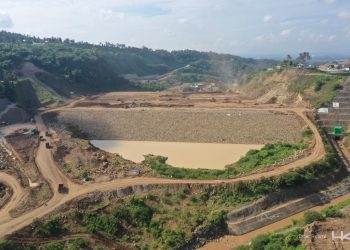 Hutama Karya Pastikan Bendungan Meninting Progresif