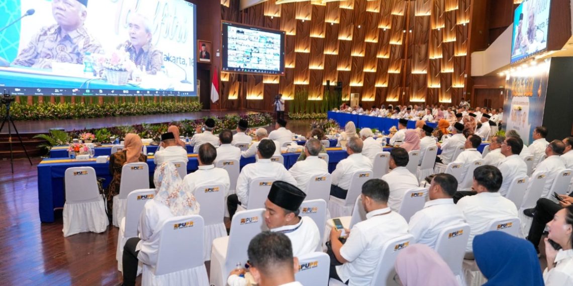 Menteri Basuki Ingatkan Insan PUPR Perbarui Niat Kerja untuk Ibadah