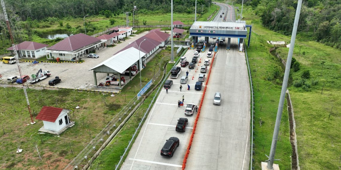 Hutama Karya Catat 1.560.000 Kendaraan Lintasi Tol Sumatra Selama Mudik Lebaran