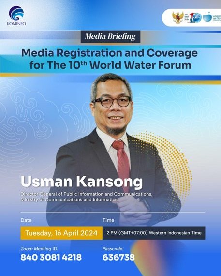 Indonesia Mendorong Jurnalis untuk Promosikan Pengelolaan Air Berkelanjutan