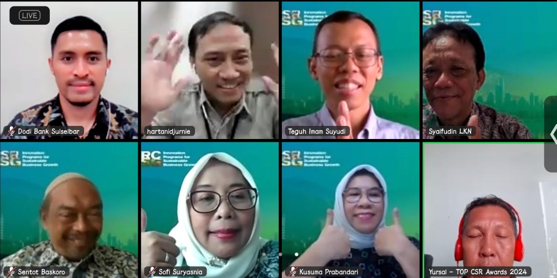 Bank Sulselbar Usung Program CSR Penanaman Bibit Pohon Pisang Cavendish di Ajang TOP CSR Awards 2024