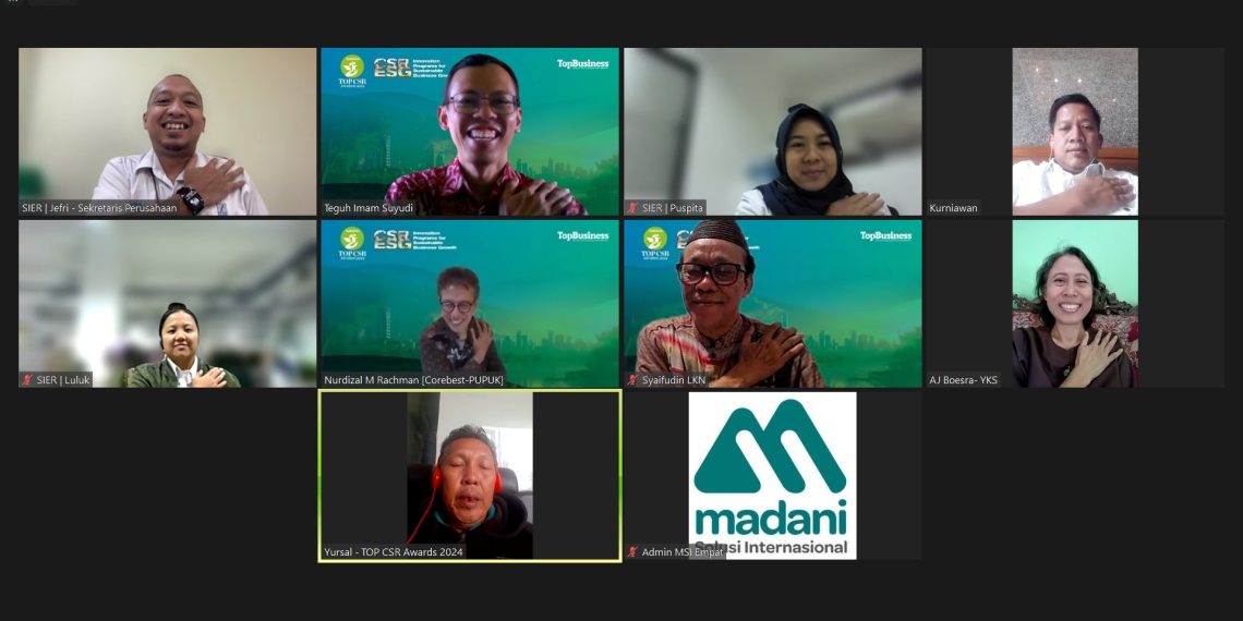 Inovasi Pengolahan Sampah Terpadu Bawa PT SIER Jadi Kandidat Peraih TOP CSR Awards 2024