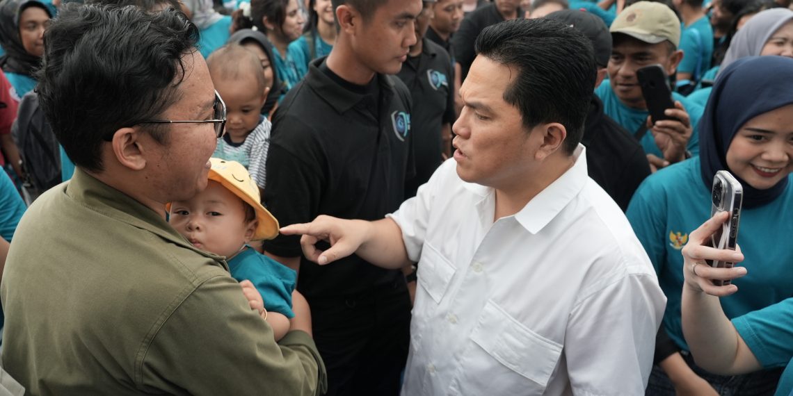Erick Thohir: Mari Rayakan Kebersamaan Dengan Terus Berprestasi.