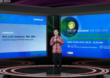Ratusan Perusahaan Finalis Ikuti Webinar TOP CSR Awards 2024