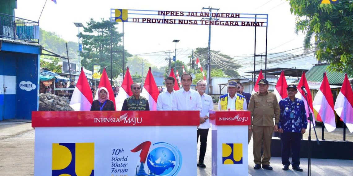 Presiden Jokowi Resmikan 5 Ruas Inpres Jalan Daerah