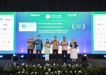 Sukses Jalankan Program CSR, SEI Raih Juara dalam Ajang Penghargaan CSR Tertinggi 2024