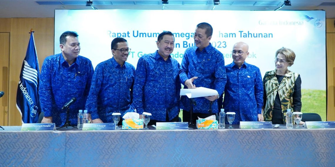 Gelar RUPST, Garuda Rombak Jajaran Direksi dan Komisaris
