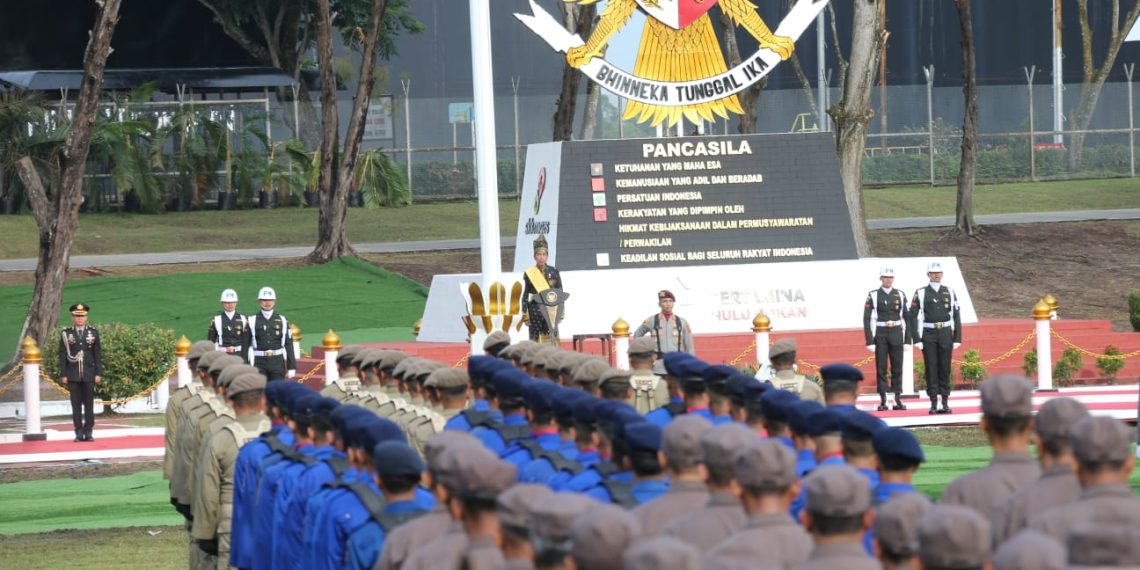 Upacara Hari Lahir Pancasila di Blok Rokan oleh Presiden RI