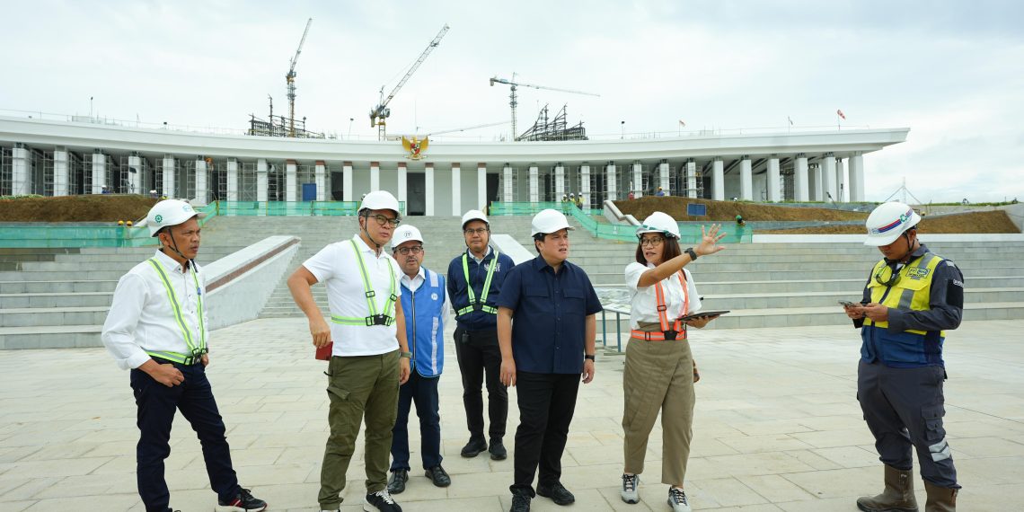 Erick Thohir Inginkan HUT RI ke-79 di Lapangan Upacara IKN Lancar