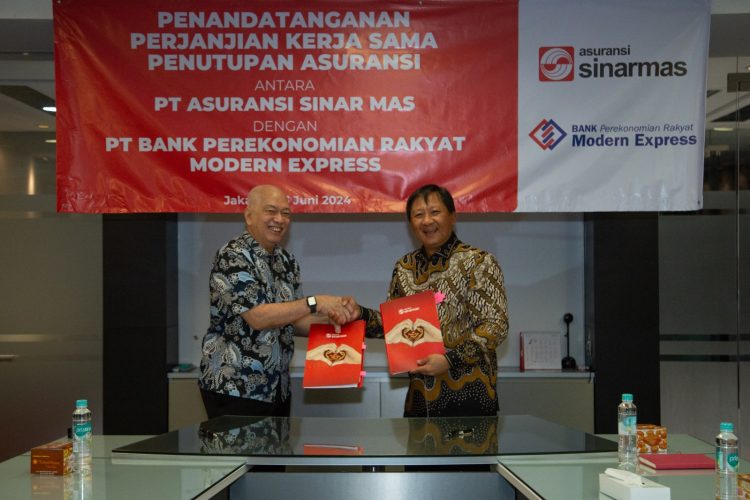 Asuransi Sinar Mas Jalin Kerjasama dengan PT Bank Perekonomian Rakyat Modern Express