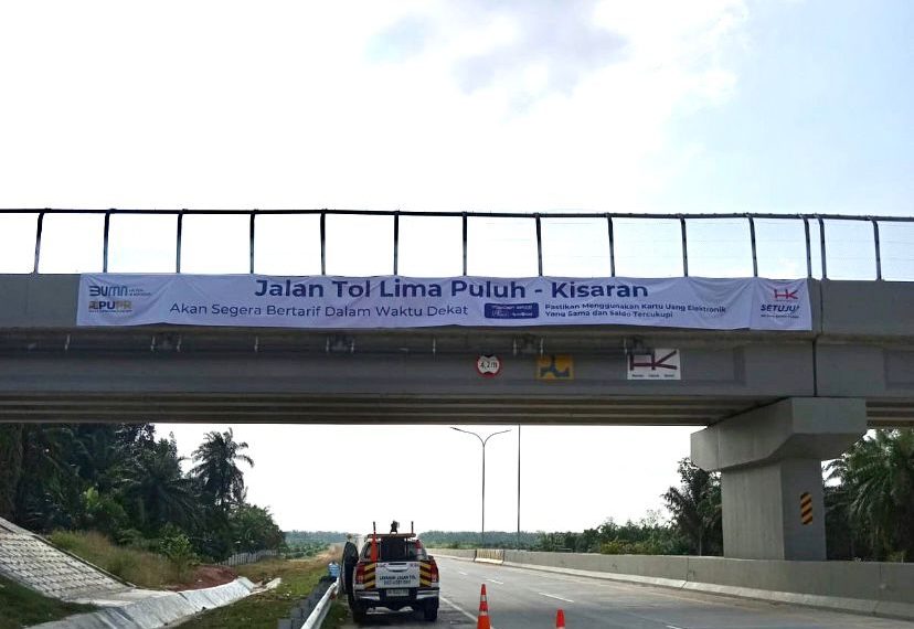 Dalam Waktu Dekat  akan Diterapkan Besaran Tarif Tol Indrapura – Kisaran Seksi Lima Puluh – Kisaran