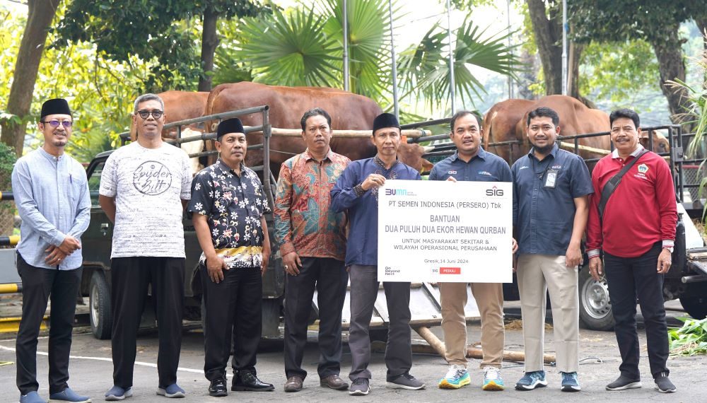 Idul Adha Tahun Ini, SIG Bagikan 331 Hewan Kurban di 23 Provinsi