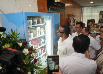 Erick Thohir terus Perluas Pasar UMKM dengan Menambah Vending Machine