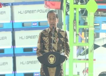 Pabrik Baterai Mobil Listrik Terbesar di Asia Tenggara Diresmikan Jokowi