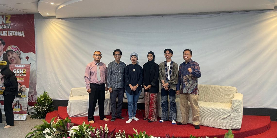 Talkshow dan Bedah Buku: Gen Z Buka Mata – Kisah Di Balik Istana