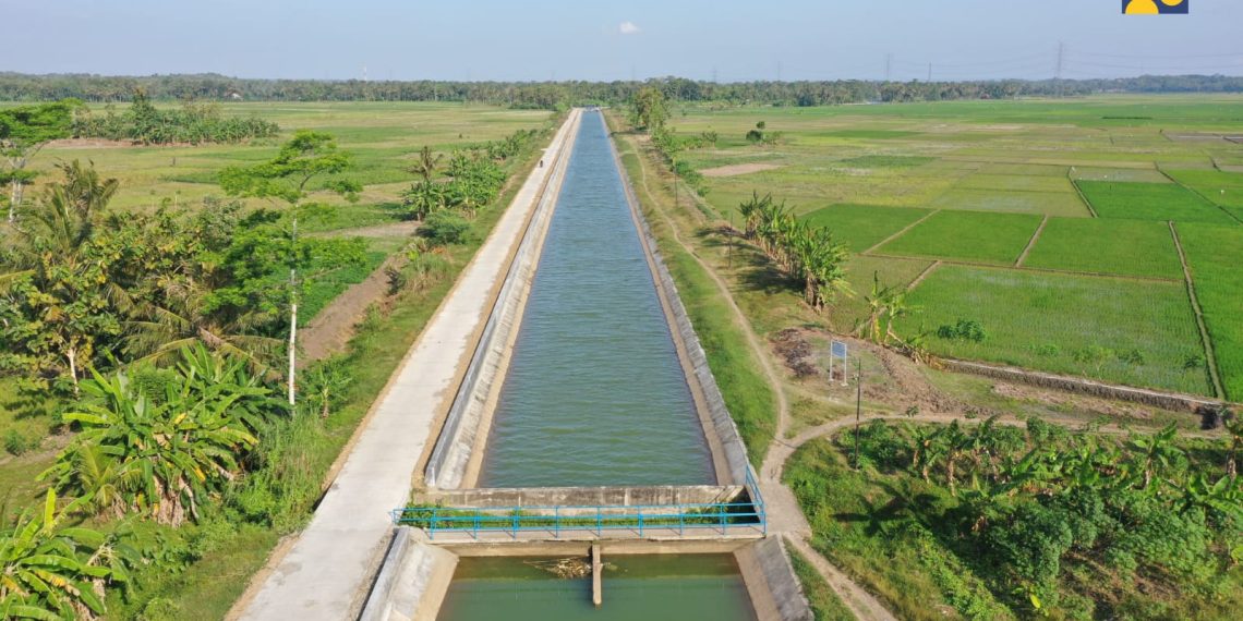 Rehabilitasi Bendung dan Jaringan Irigasi Manganti Tuntas