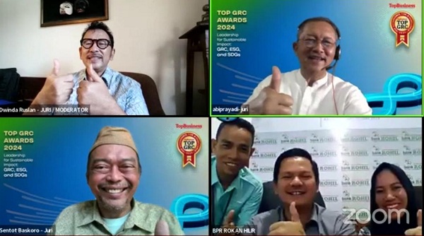 Jadi Kandidat Penerima TOP GRC Awards 2024, Ini Harapan Bank Rokan Hilir