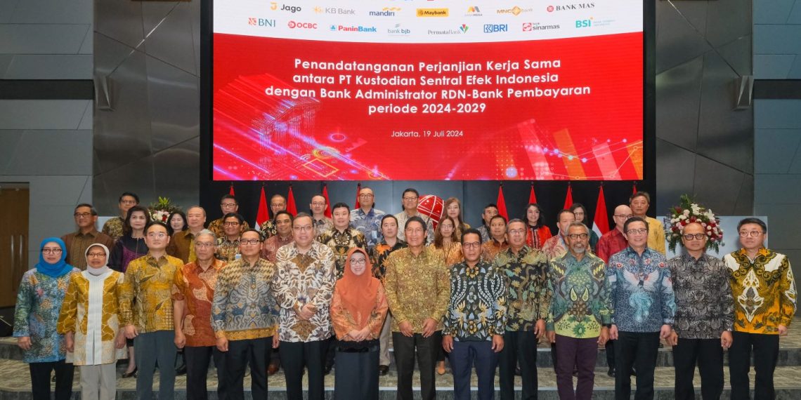 Tunjuk 23 Bank Administrator RDN dan Bank Pembayaran, KSEI Mudahkan Akses Investor ke Pasar Modal