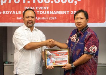 Asuransi Sinar Mas Bayar Klaim Hole In One BCA Royale Open Tournament 2024
