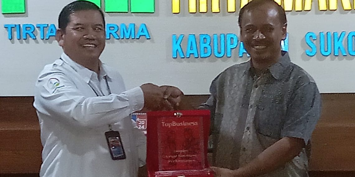 Juri TOP BUMD Awards Meeting Sharing Bisnis Berkelanjutan dengan PDAM Kabupaten Sukoharjo