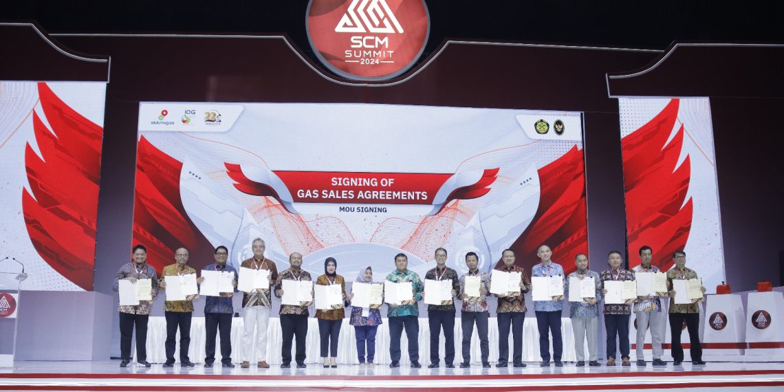 10 Perjanjian Jual Beli Gas senilai Rp 18,9 Triliun di SCM SUMMIT 2024