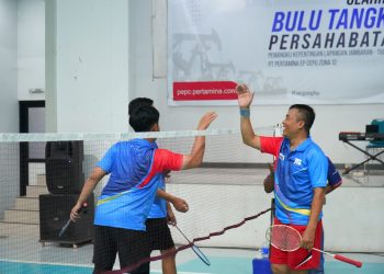 Semangat Perjuangan dan Persatuan, PEPC JTB Gelar Olahraga Bersama Stakeholder