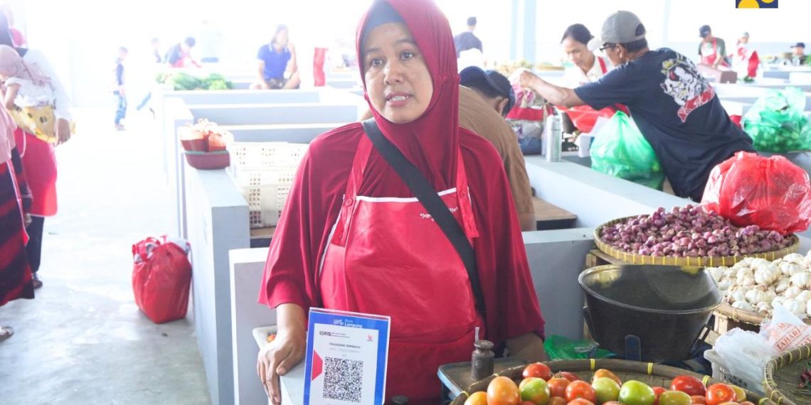 Presiden Jokowi Resmikan Pasar Pasir Gintung di Lampung