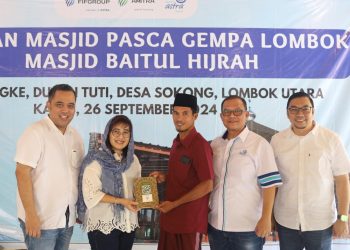 FIFGROUP dan Asuransi Astra Resmikan Masjid di Lombok