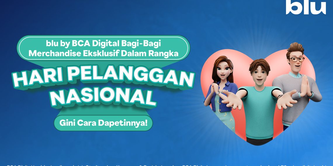 blu by BCA Digital Bagi-bagi Merchandise Eksklusif di Hari Pelanggan Nasional