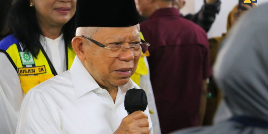 Wapres Ma’ruf Amin Resmikan Pasar Baru Encik Puan Perak di Tanjungpinang