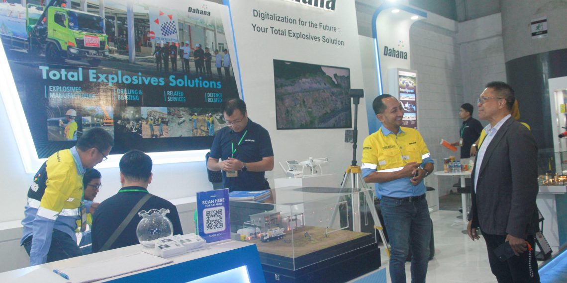 DAHANA Pamerkan Inovasi Bahan Peledak di Mining Indonesia 2024