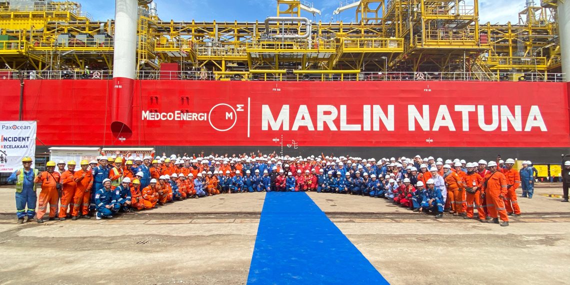 FPSO Marlin Natuna Resmi Sail Away