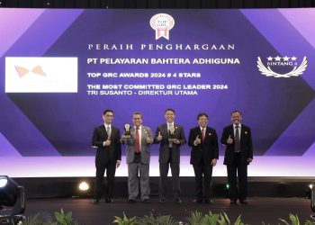 PT Pelayaran Bahtera Adhiguna Raih TOP GRC Awards 2024 Bintang 4