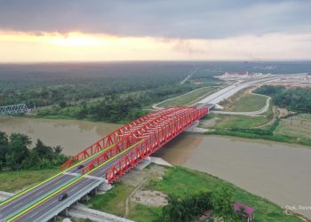 Presiden Jokowi Resmikan Tol Garapan Hutama Karya Group