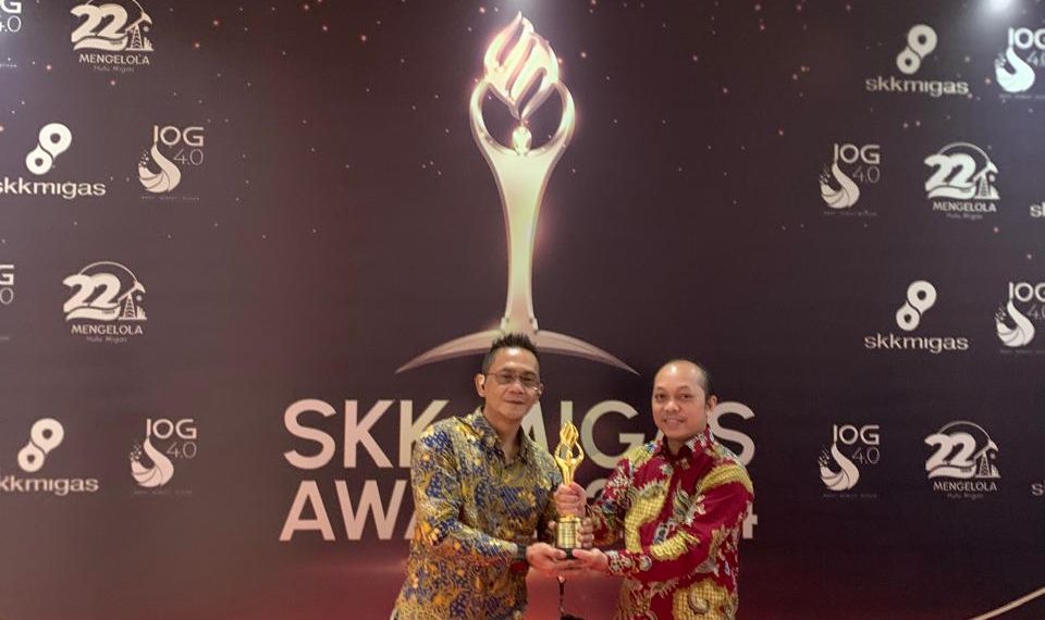 KKKS PT Sele Raya Belida Raih Penghargaan Optimum Production di Ajang SKK Migas Award 2024