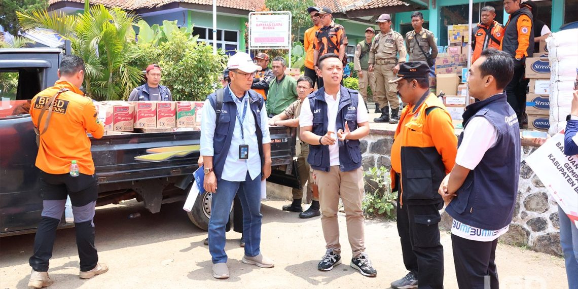 DEFEND ID Salurkan Bantuan untuk Korban Gempa Kabupaten Bandung