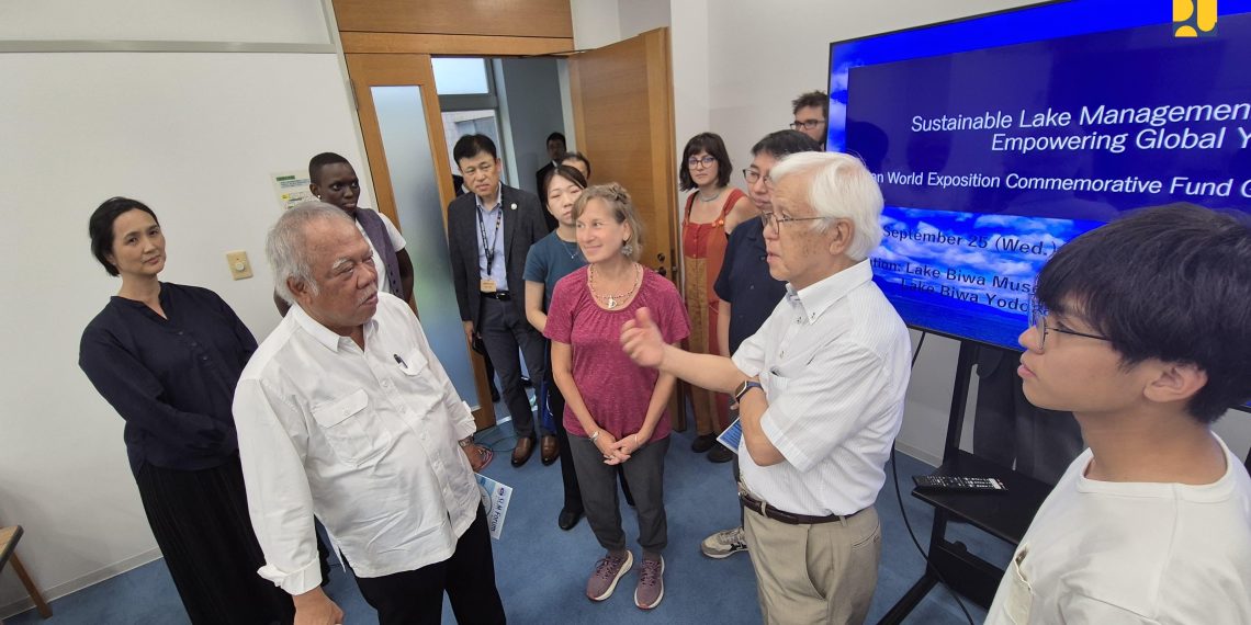 Menteri Basuki Kunjungi Danau Biwa di Jepang