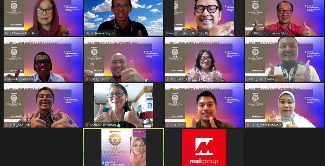 Didukung SDM yang Kompeten, LRT Jakarta Kandidat Raih TOP Human Capital Awards 2024