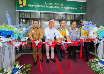 Kementerian PUPR Resmikan Rusun Universitas Muhammadiyah Sorong