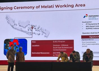 SKK Migas Teken Kontrak Kerjasama WK Amanah dan Melati