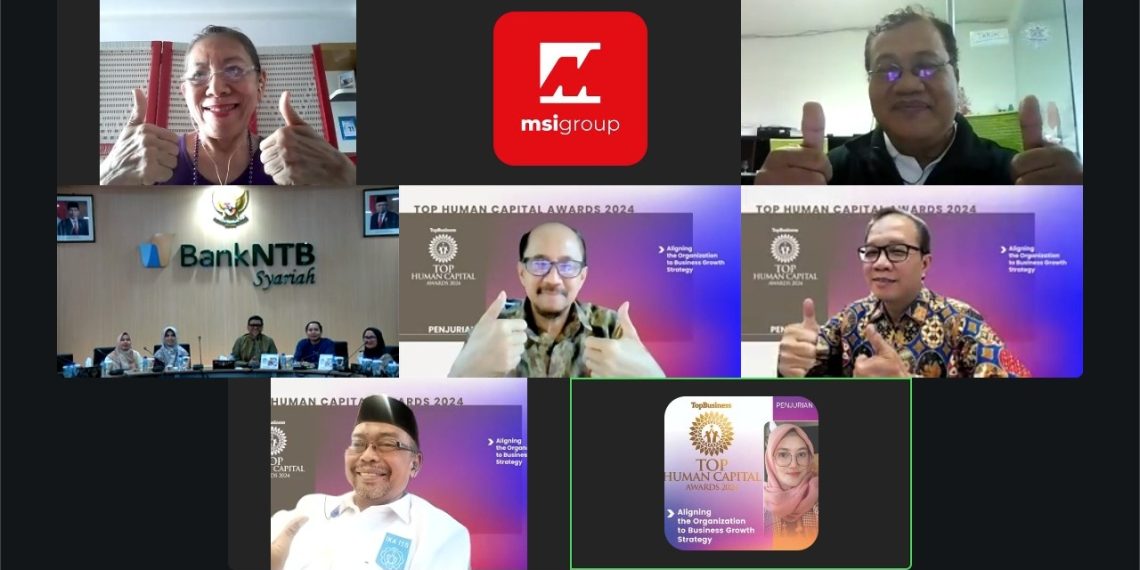 Bank NTB Syariah, Nominator Peraih TOP Human Capital Awards 2024