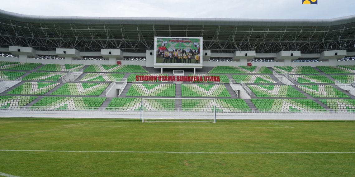 Presiden Jokowi Resmikan Stadion Utama Sumatera Utara