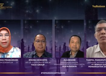 Webinar TOP HC Awards 2024 Digelar, Banyak Pembelajaran tentang Pengelolaan Human Capital