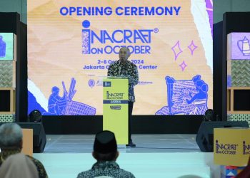 The Jakarta International Handicraft Trade Fair on October Resmi Dibuka.