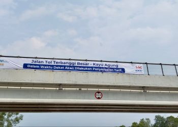 Berikut Besaran Tarif  Tol Baru Terbanggi Besar – Kayu Agung