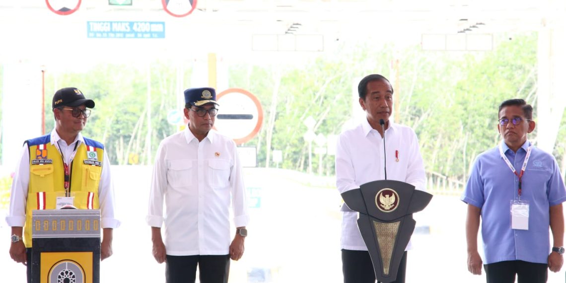Presiden Jokowi Resmikan Tol Lima Puluh – Kisaran
